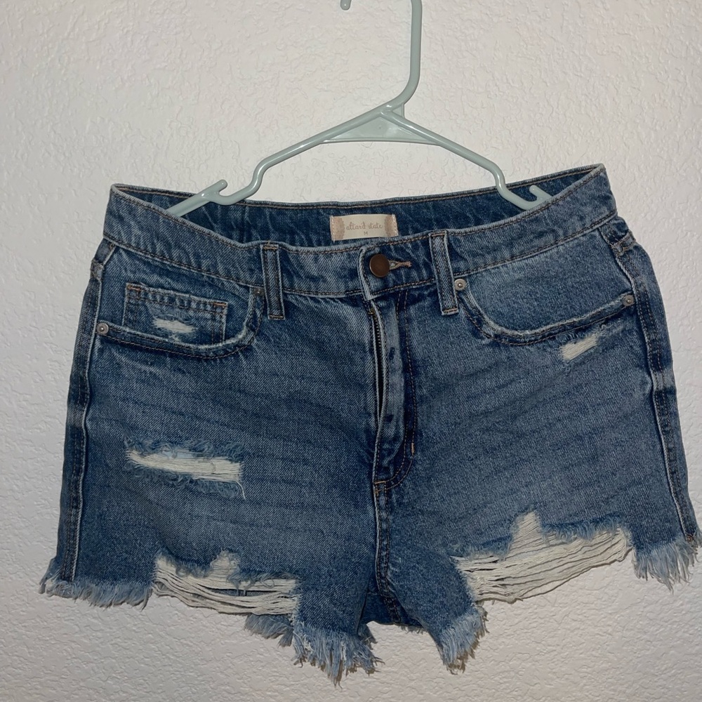 Altard State ripped jean shorts